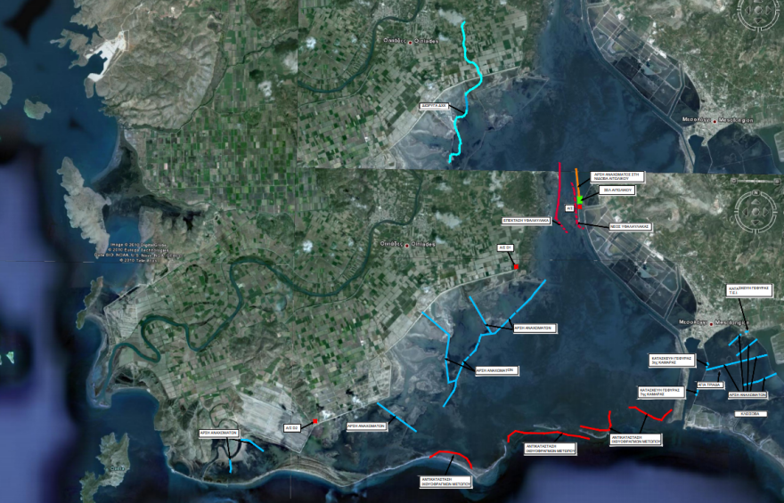 Λιμνοθάλασσα Μεσολογγίου: Έργα 21,4 εκατ. ευρώ ανακοίνωσε ο Λιβανός