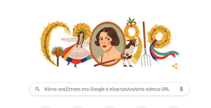 Google Doodle - Ζόφια Στριγένσκα: 130 χρόνια από τη γέννηση της ζωγράφου του Μεσοπολέμου