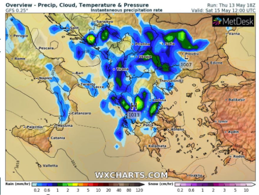 Καιρός: Γενικά αίθριος με αραιές νεφώσεις - Δείτε πού θα βρέξει το τριήμερο