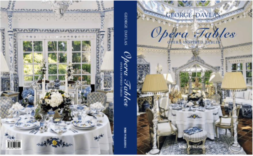 Γιώργος Ντάβλας: Το πολυτελές coffee table book «Οpera Tables» με αναφορές σε 90 όπερες - Δείτε φωτογραφίες