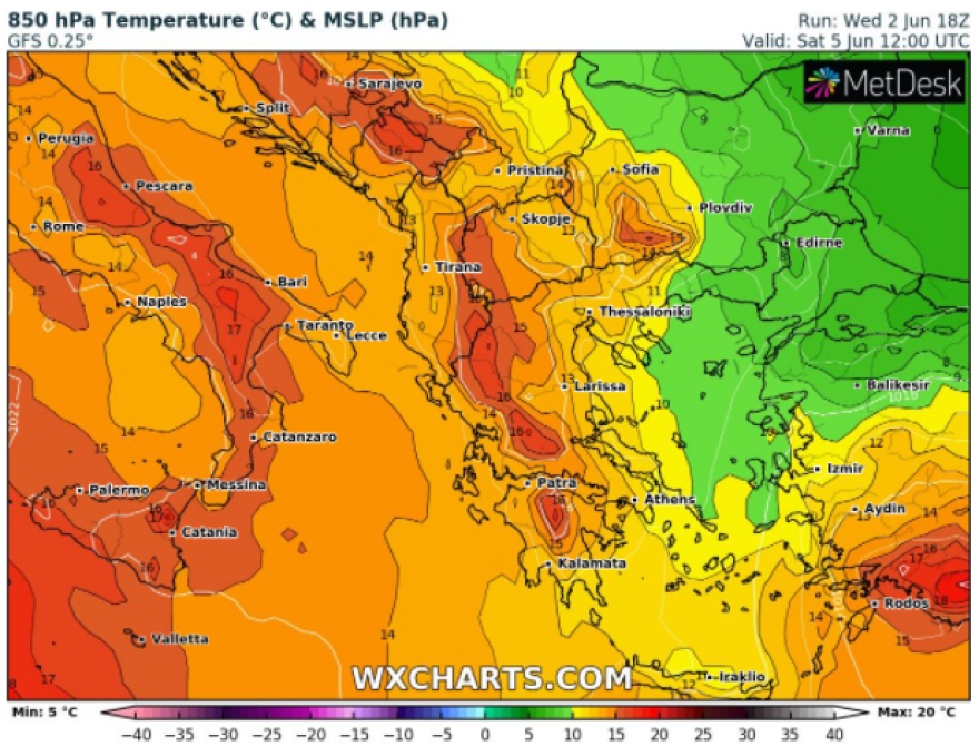 Καιρός: Γενικά αίθριος με άνοδο της θερμοκρασίας - Δείτε πού θα βρέξει το απόγευμα