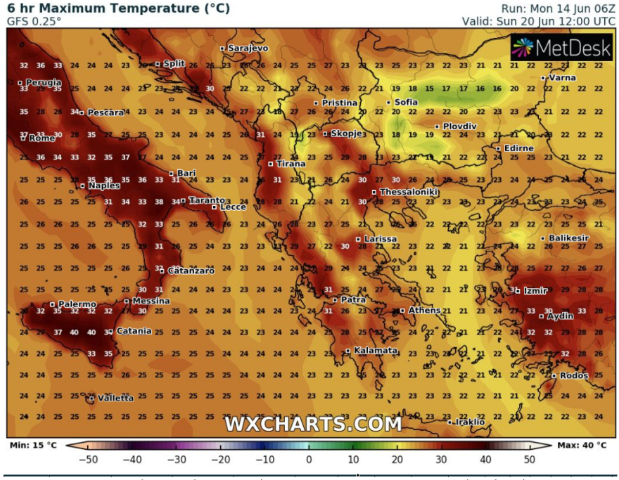 Αγίου Πνεύματος: Τι καιρό θα έχουμε το τριήμερο - Χάρτες με τις πρώτες εκτιμήσεις