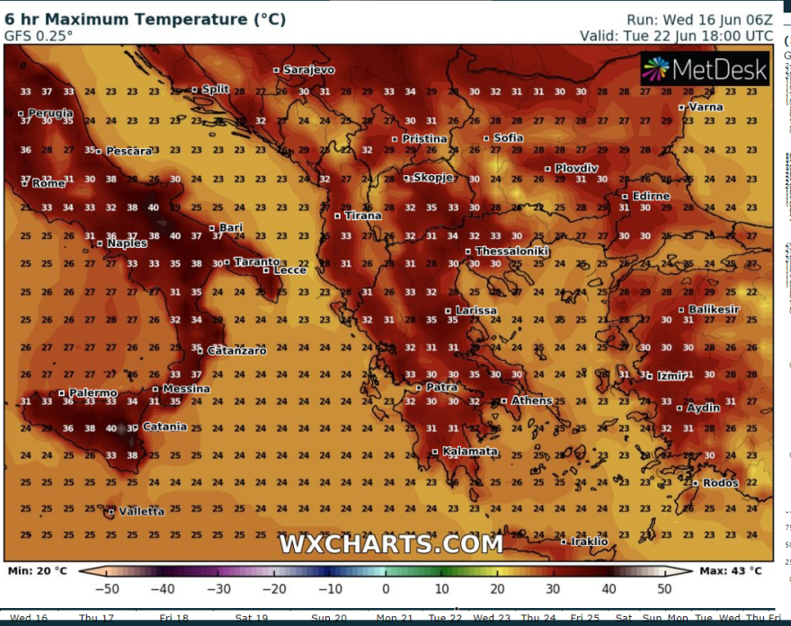 Καιρός - Τριήμερο Αγίου Πνεύματος: Τοπικές μπόρες με καλές θερμοκρασίες - Έρχεται καύσωνας από εβδομάδα