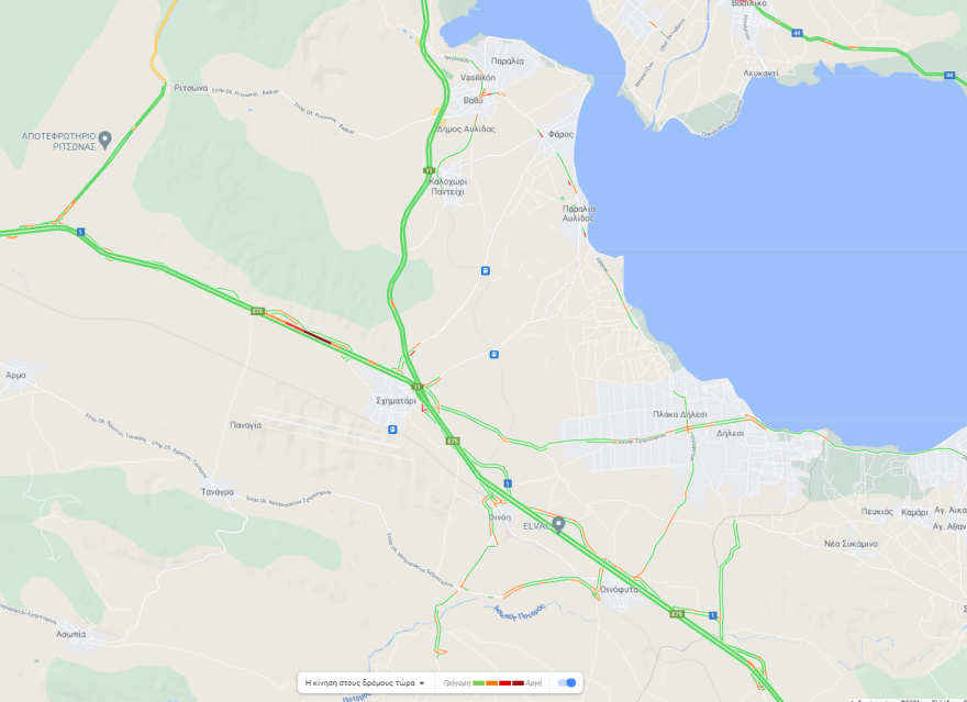 Τροχαίο με φορτηγό στο Σχηματάρι: Άνοιξε η αριστερή λωρίδα κυκλοφορίας - Δείτε βίντεο