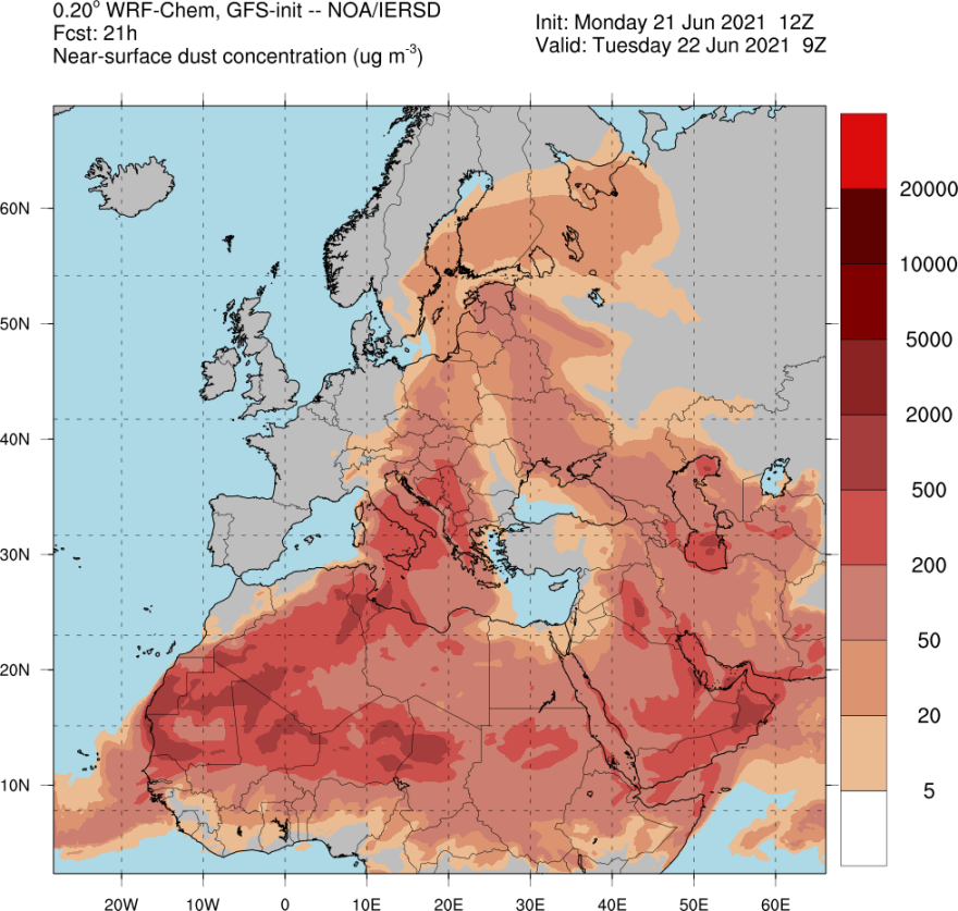 Καιρός - Έκτακτο δελτίο: Καύσωνας μέχρι 41 βαθμούς Κελσίου