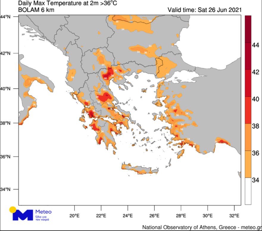 Καιρός - Καύσωνας στην Αθήνα: Πτήση με θερμική κάμερα πάνω από την πόλη - Πού έδειξε 72 βαθμούς στην επιφάνεια