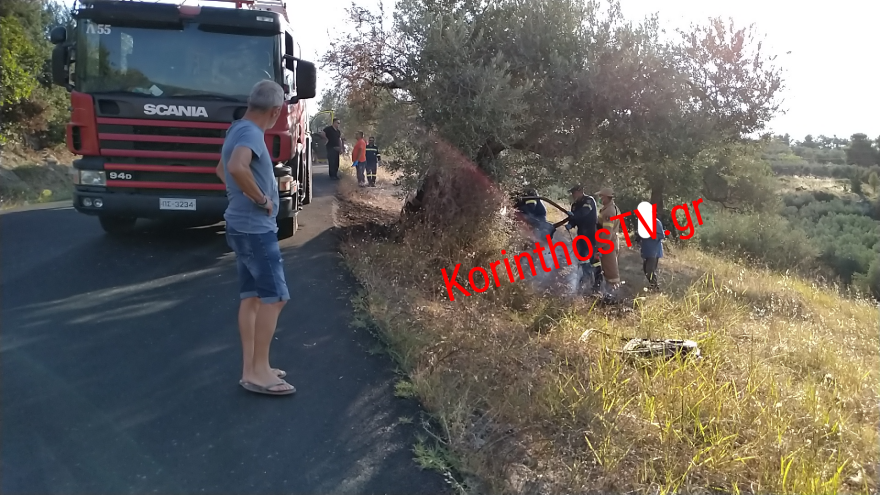 Τραγωδία στην Κορινθία: Από βαφτίσια γυρνούσε ο παπάς που απανθρακώθηκε μέσα στο όχημά του - Δείτε βίντεο