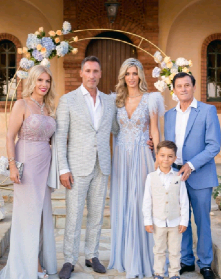 Αλεξάνδρα Λοΐζου-Παναγιώτου και Ανδρέας Παναγιώτου: Βάπτιση με λαμπερούς καλεσμένους - Φωτογραφίες