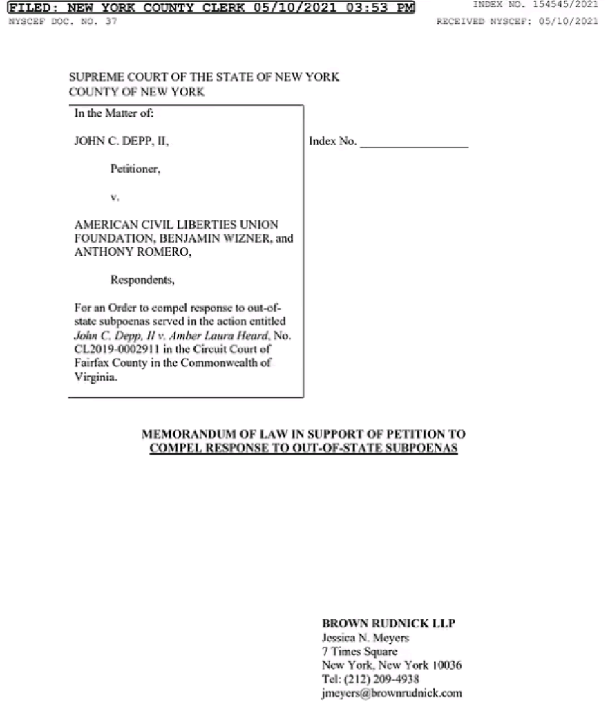 Τζόνι Ντεπ: Η πρώτη μεγάλη δικαστική νίκη στη διαμάχη με την Άμπερ Χερντ