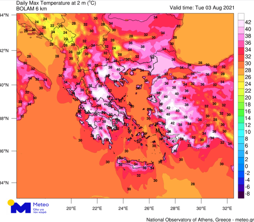 Καιρός - Καύσωνας: Ο Γιάννης Καλλιάνος προειδοποιεί για ζέστη μέχρι τα μέσα Αυγούστου 