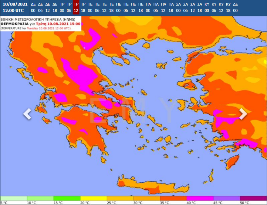 Καιρός: Διήμερο καύσωνα με 42άρια στα ηπειρωτικά και σκόνη από τη Σαχάρα - Νέοι χάρτες του meteo με τις θερμοκρασίες