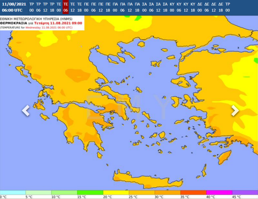 Καιρός: Καύσωνας εξπρές με 42 βαθμούς στη χώρα, καταιγίδες με χαλάζι στα βόρεια - Δείτε χάρτες 