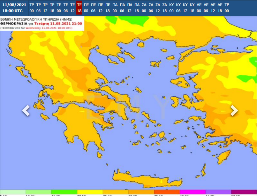 Καιρός: Καύσωνας εξπρές με 42 βαθμούς στη χώρα, καταιγίδες με χαλάζι στα βόρεια - Δείτε χάρτες 