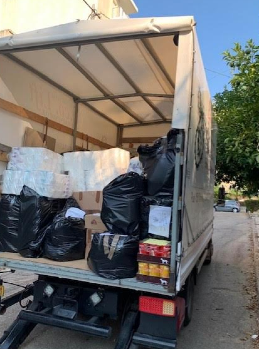 Η Ιερά Μητρόπολη Νέας Ιωνίας στο πλευρό των πυρόπληκτων 