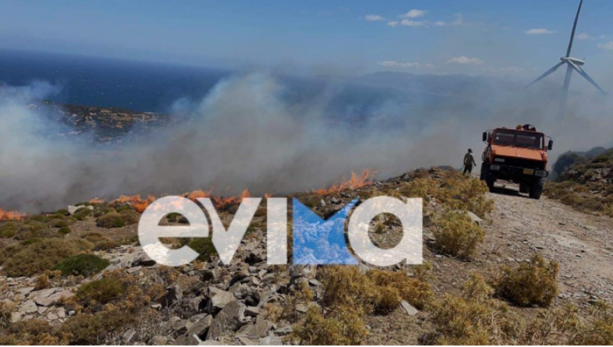 Φωτιά στα Μεσοχώρια Ευβοίας - Εκκενώσεις χωριών 