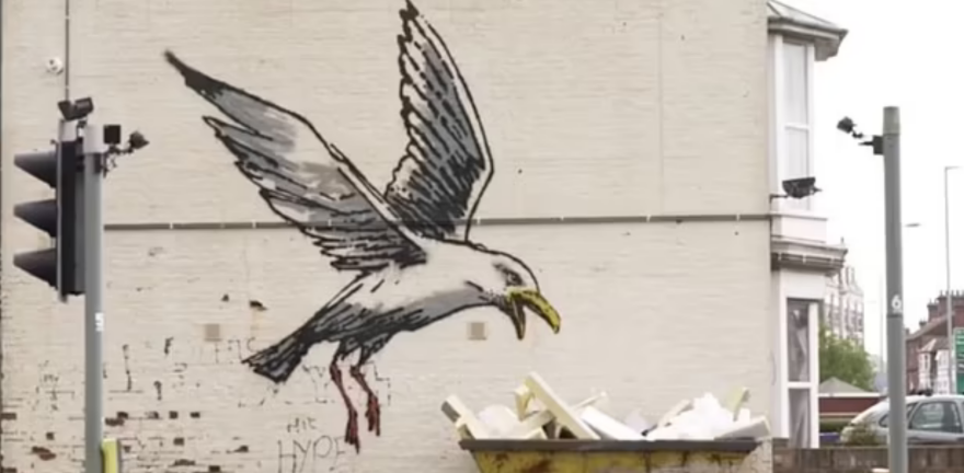 Μπάνκσι: Βανδάλισαν το νέο του γράφιτι 24 ώρες αφότου αποκάλυψε ότι είναι ο δημιουργός του!