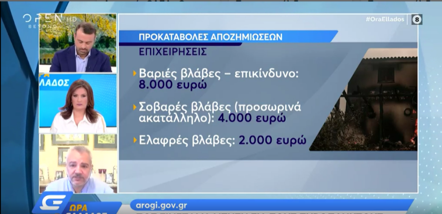 arogi.gov.gr: Από σήμερα η πρώτη πληρωμή σε πυρόπληκτους - Βίντεο με αναλυτικές οδηγίες