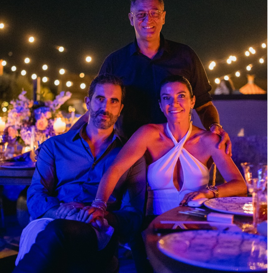 Ανδρέας Παναγιώτου - Αλεξάνδρα Λοΐζου: Βάπτιση χλιδής για τον μεγιστάνα του real estate και την πανέμορφη σύζυγό του