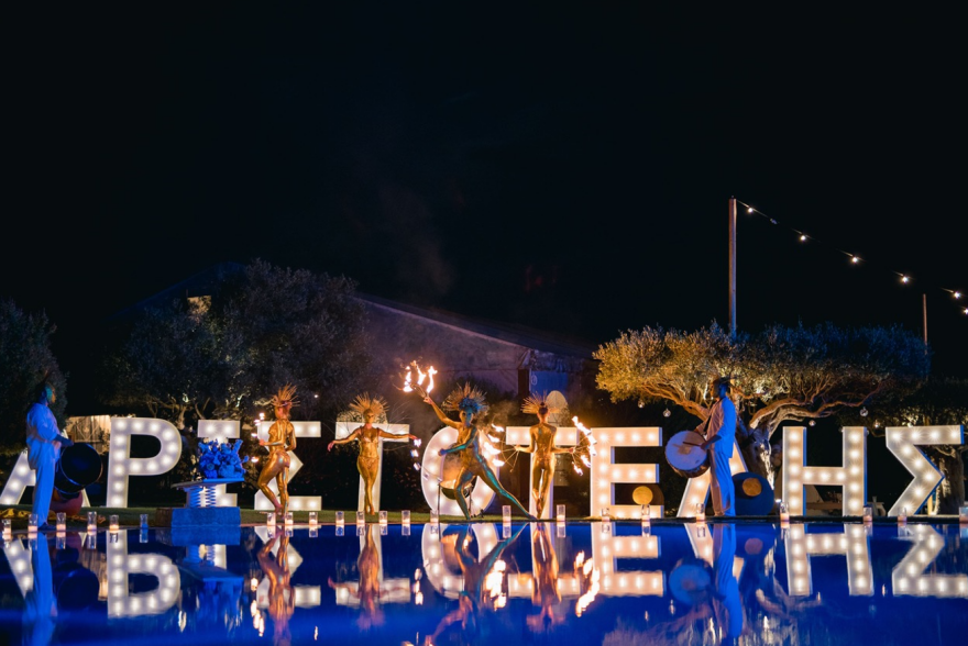 Ανδρέας Παναγιώτου - Αλεξάνδρα Λοΐζου: Βάπτιση χλιδής για τον μεγιστάνα του real estate και την πανέμορφη σύζυγό του