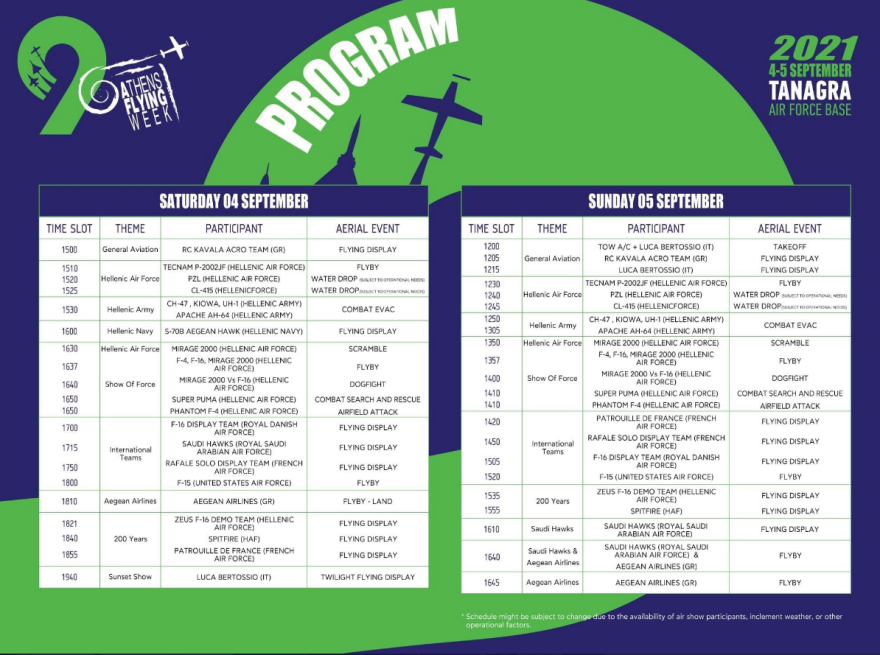 Athens Flying Week 2021: Στην Τανάγρα το εντυπωσιακό Rafale - Δείτε βίντεο και φωτογραφίες