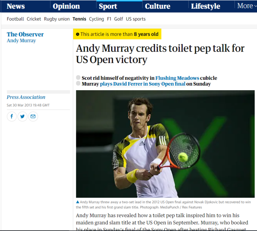 Τένις: Toilet breaks, mind games και ο Τσιτσιπάς