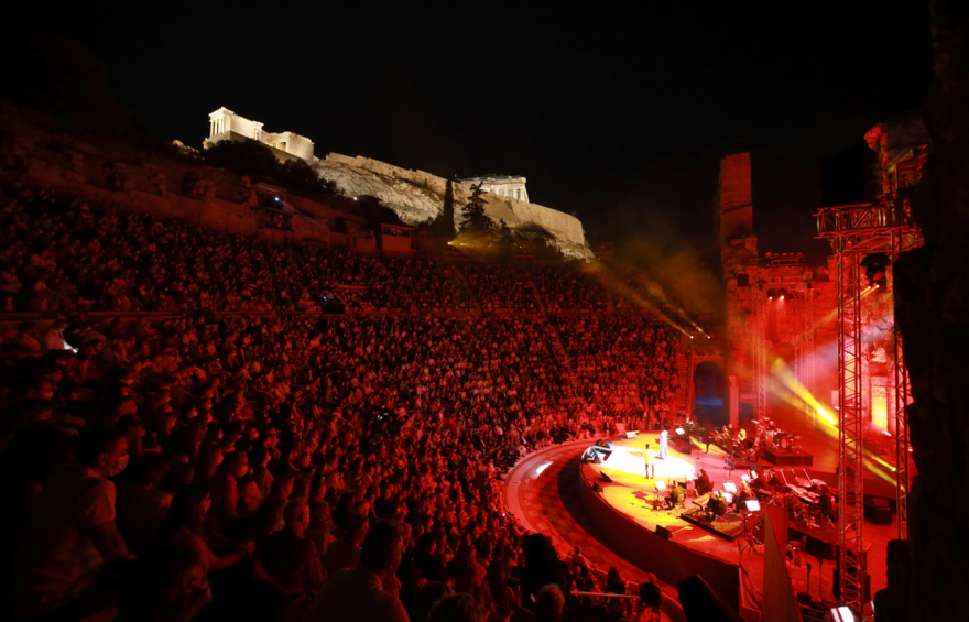 Μαγική βραδιά στο Ηρώδειο με την Μαρινέλλα και τον Μάριο Φραγκούλη - Οι λαμπερές παρουσίες σε φωτογραφίες