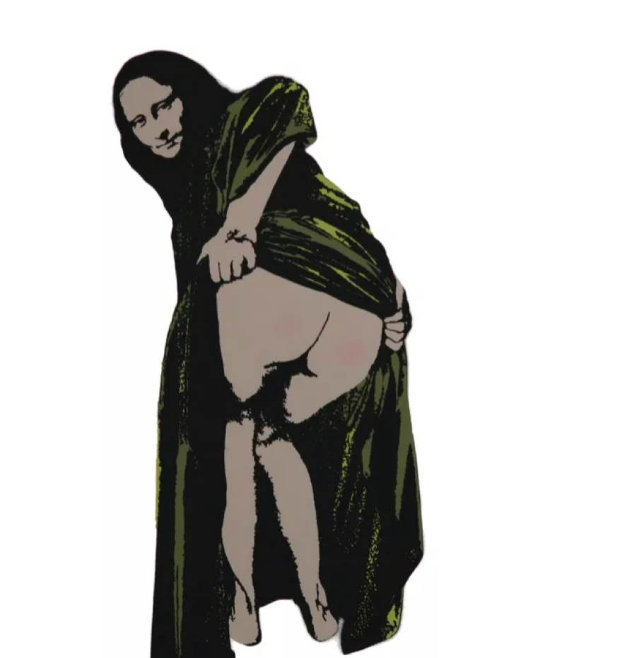  Η «Moona Lisa» δείχνει τα οπίσθιά της σε μουσείο στο Μπρίστολ