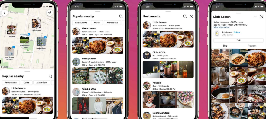 Instagram: Νέα λειτουργία «αναζήτηση στο χάρτη» για κοντινά μπαρ, εστιατόρια και μικρές επιχειρήσεις 