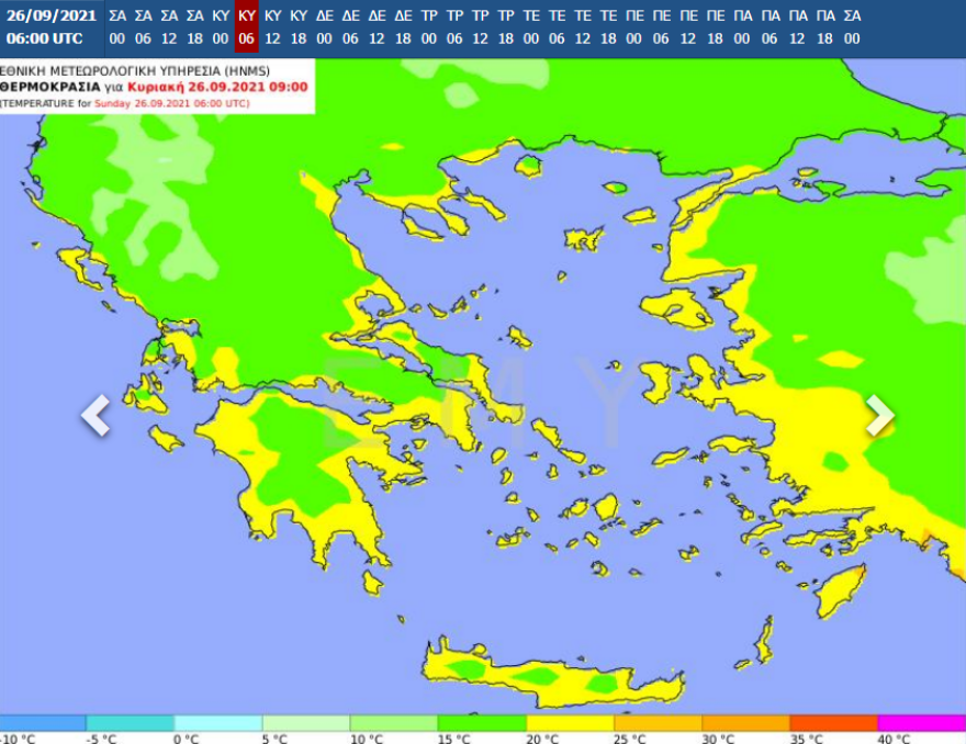 Καλοκαιρινός ο καιρός την Κυριακή - Πού θα «σκαρφαλώσει» ο υδράργυρος