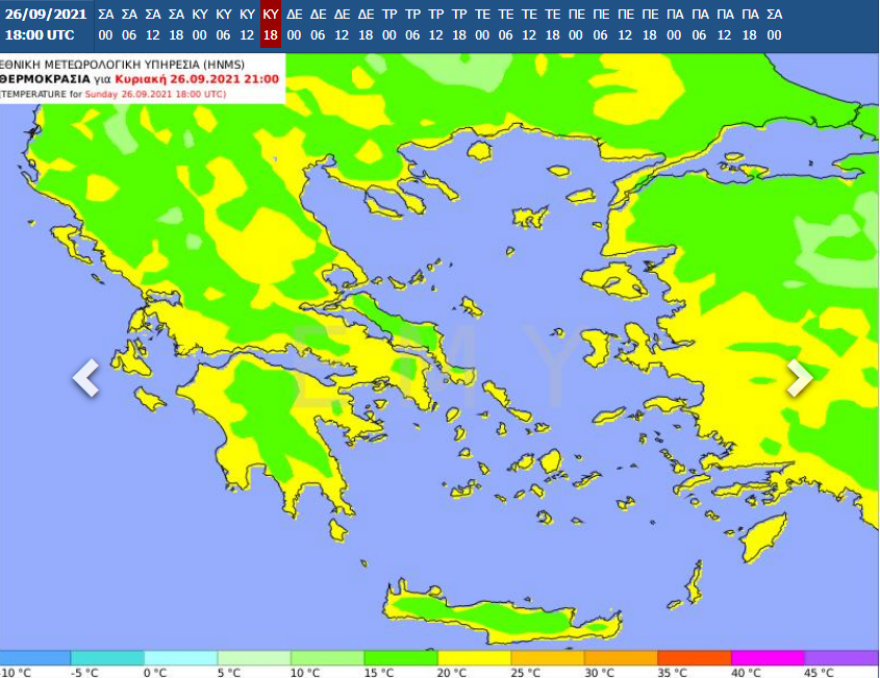 Καλοκαιρινός ο καιρός την Κυριακή - Πού θα «σκαρφαλώσει» ο υδράργυρος