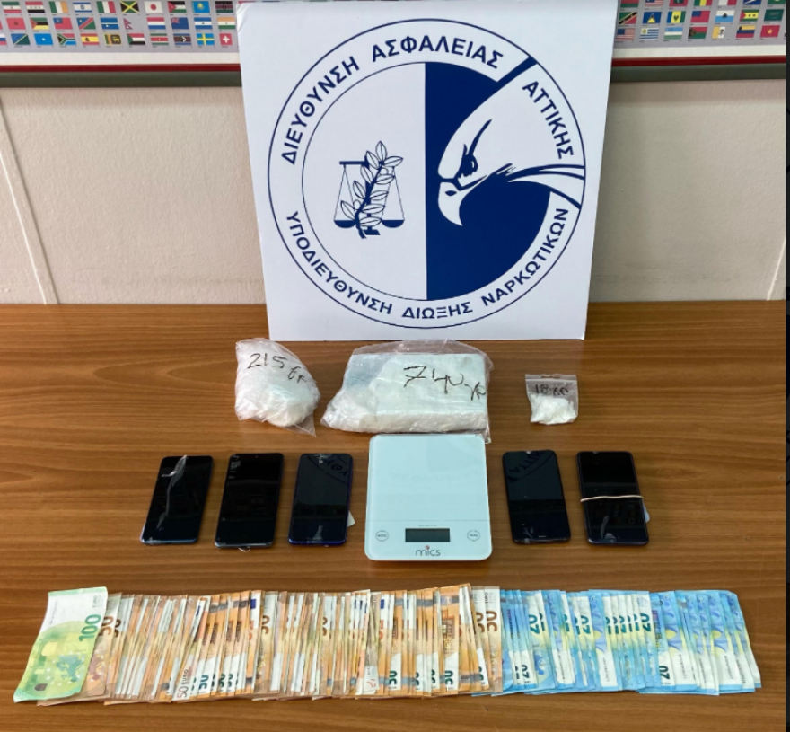Εξαρθρώθηκε σπείρα ναρκωτικών στην Αττική -Πέντε συλλήψεις