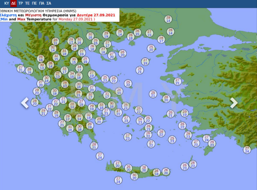 Καιρός σήμερα: Ενίσχυση των βορείων ανέμων στο Αιγαίο -  Καταιγίδες και πτώση της θερμοκρασίας από Τρίτη