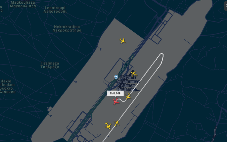 Αίσιο τέλος στο θρίλερ στο «Ελ. Βενιζέλος»: Προσγειώθηκε με ασφάλεια η πτήση της «Δέλτα»
