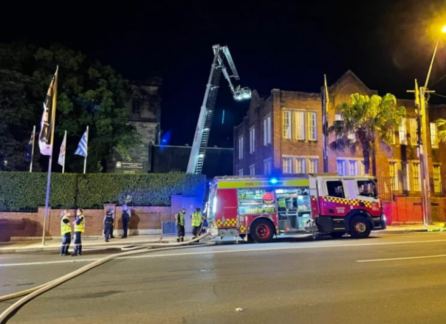 Φωτιά στον Καθεδρικό Ναό Ευαγγελισμού της Θεοτόκου στο Σίδνεϊ