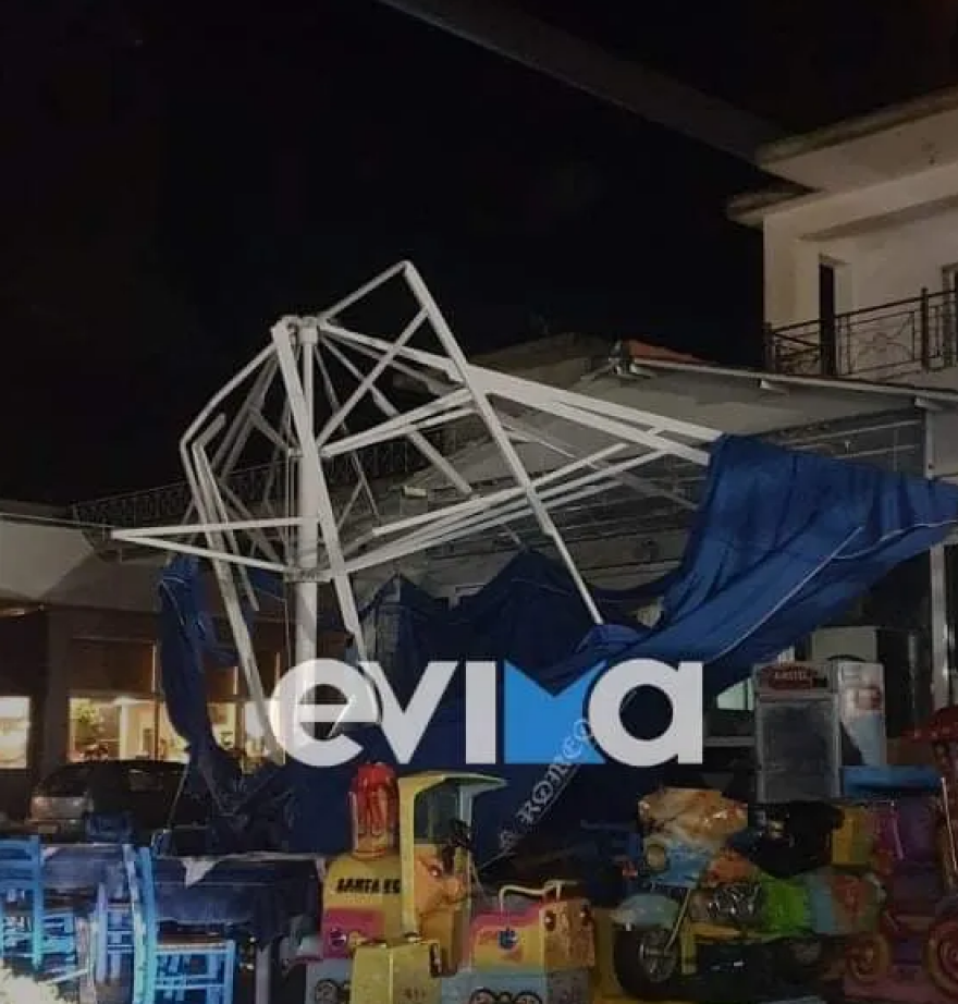 Ερέτρια: Μεγάλες ζημιές από την κακοκαιρία «Αθηνά» – Δείτε εικόνες