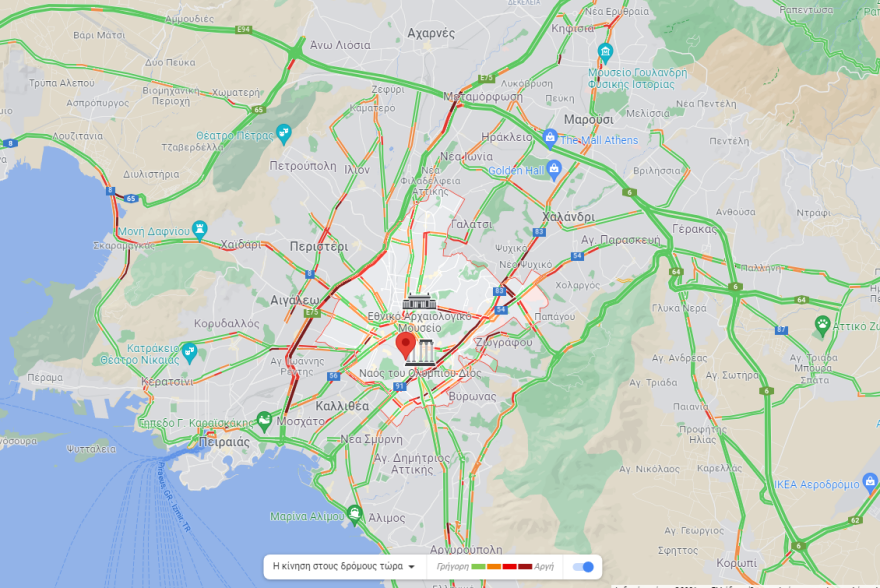Κίνηση στους δρόμους: Κυκλοφοριακό χάος στους δρόμους της Αθήνας - Ανοίγουν οι δρόμοι στο κέντρο
