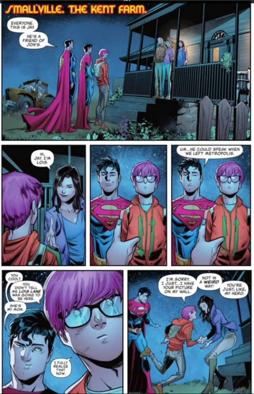 DC Comics: Αμφιφυλόφιλος ο νέος Superman, γιος του Κλαρκ Κεντ και της Λόις Λέιν - Δείτε φωτογραφίες