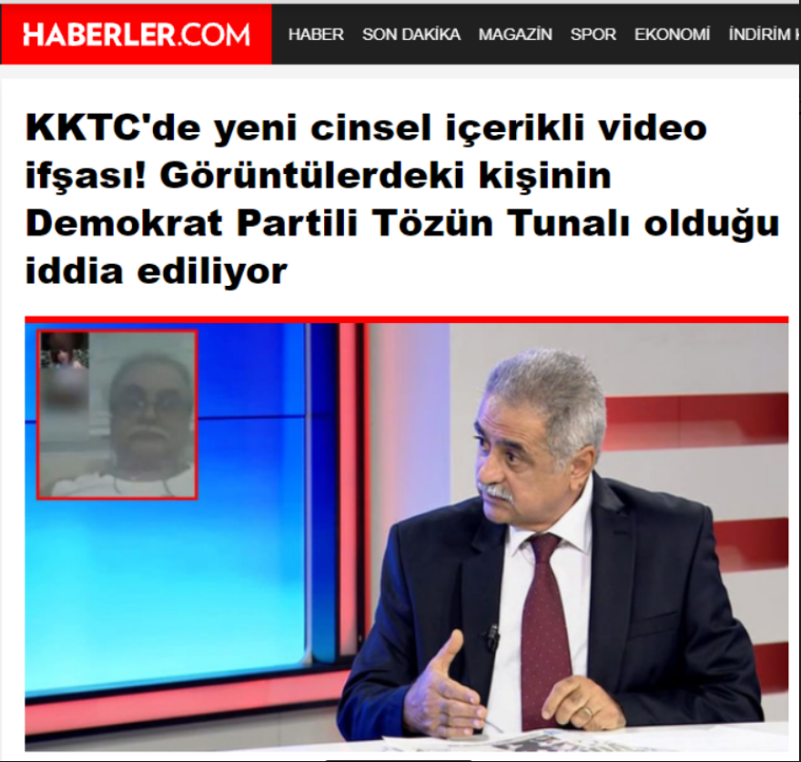 Το νέο ροζ βίντεο στα κατεχόμενα της Κύπρου με τον αντιπρόεδρο κυβερνητικού κόμματος εν ώρα… Cyber Sex