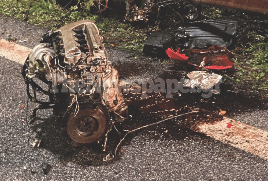 Σοκαριστικό τροχαίο στο Βόλο με έναν νεκρό - Απανθρακώθηκε μέσα στο ΙΧ