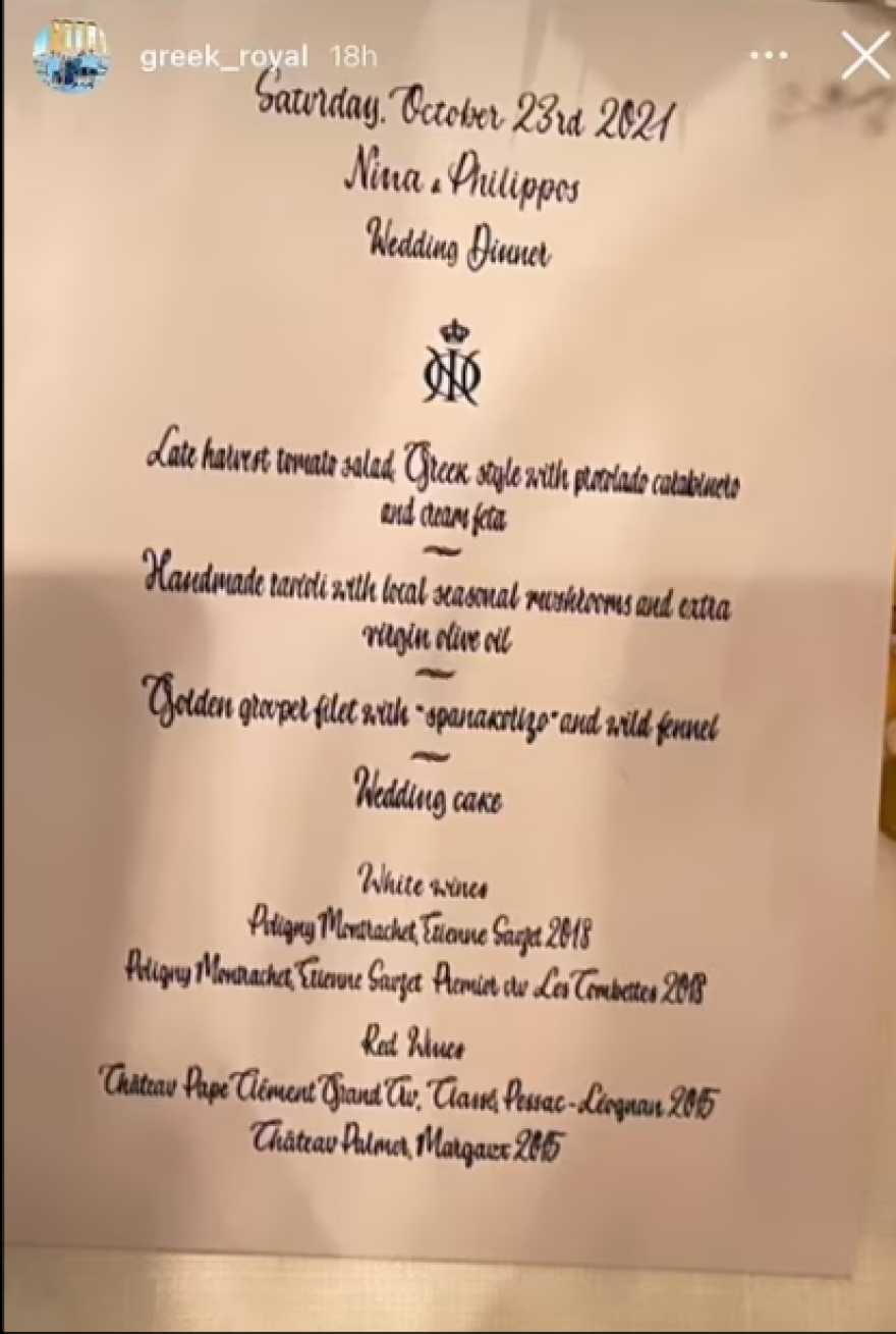 Γάμος Φίλιππου Γλύξμπουργκ - Νίνας Φλορ: Τα στιγμιότυπα που μοιράστηκαν οι καλεσμένοι στα social media