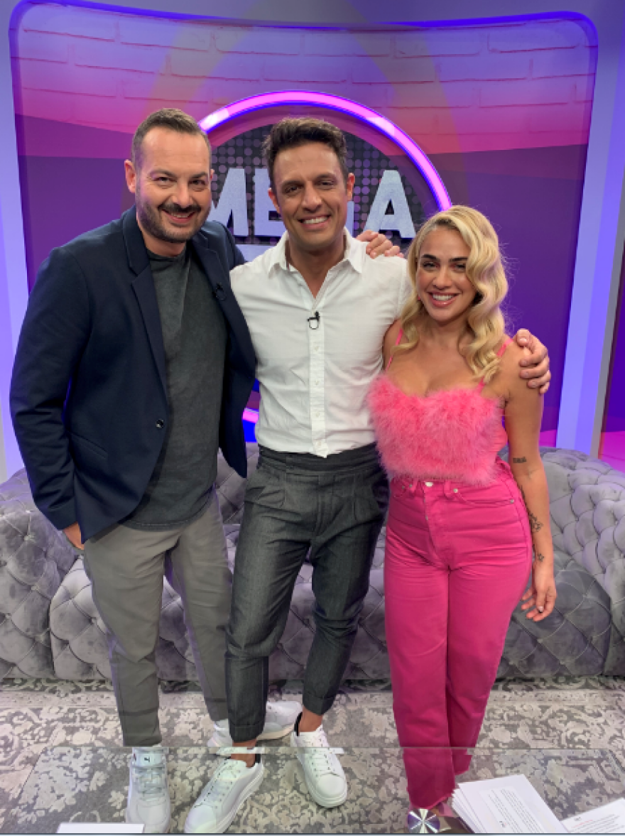 «MEGA Star»: Ο Σάββας Πούμπουρας και ο Γιώργος Παπαδόπουλος στο πλατό της επιτυχημένης μουσικής εκπομπής