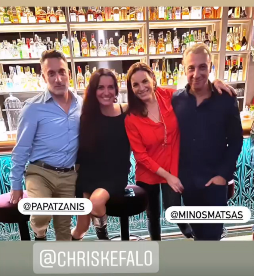 Η Όλγα Κεφαλογιάννη γιορτάζει τα γενέθλια της αδερφής της