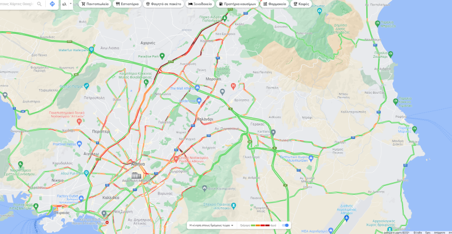Επεισόδια με χημικά στη συγκέντρωση εποχικών πυροσβεστών -  Άνοιξε η Κηφισίας και στα δύο ρεύματα