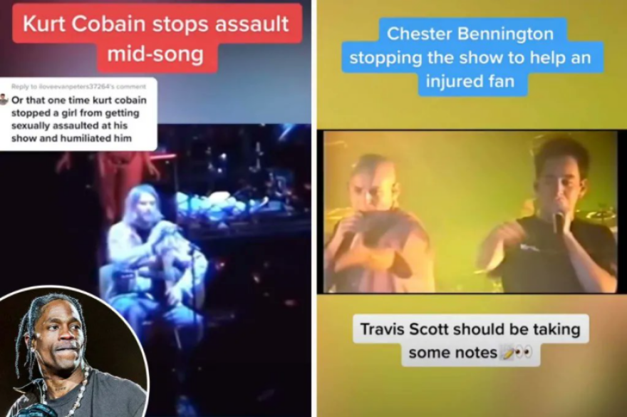 Άγριο κράξιμο με βίντεο από Νιρβάνα και Linkin Park στον ράπερ Τράβις Σκοτ μετά την τραγωδία στο Astroworld