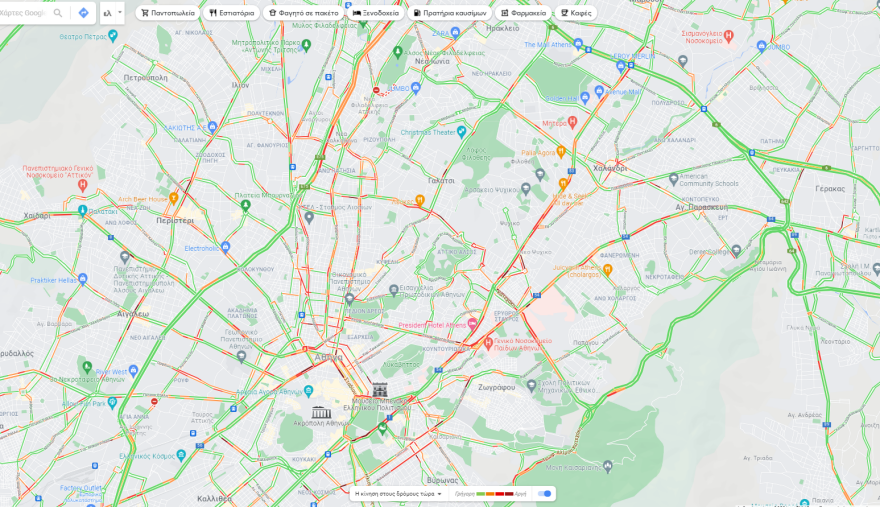 Απεργία στον Επισιτισμό - Τουρισμό: Αυξημένη η κίνηση στο κέντρο της Αθήνας, πυκνή ροή επί της Σταδίου