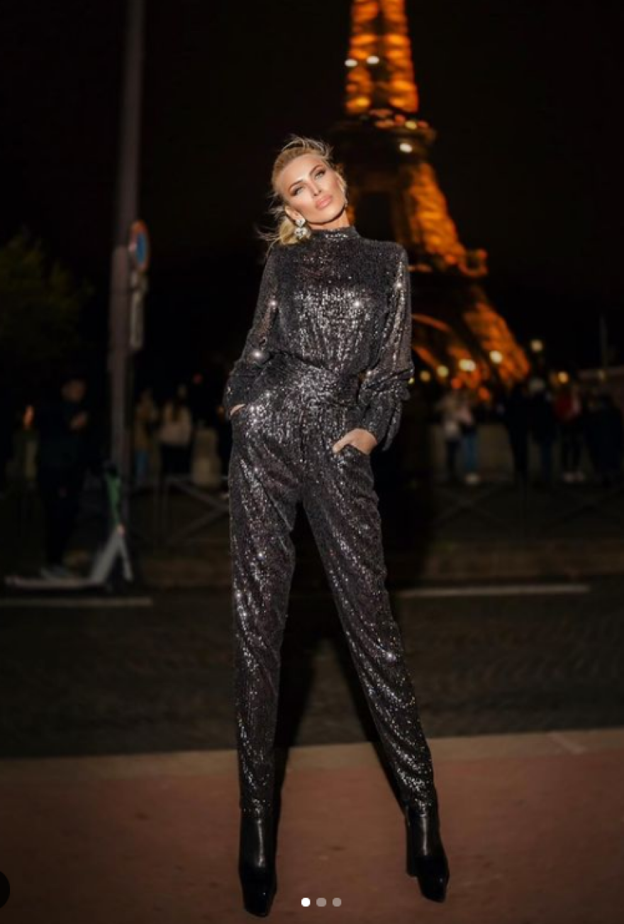 Μεσάνυχτα... στο Παρίσι για την Κατερίνα Καινούργιου