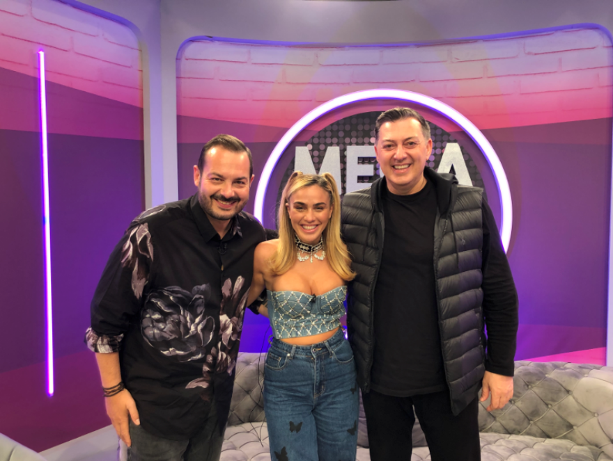 Το «MEGA Star» υποδέχεται τον Νίκο Μακρόπουλο και τον Νικόλα Ράπτη