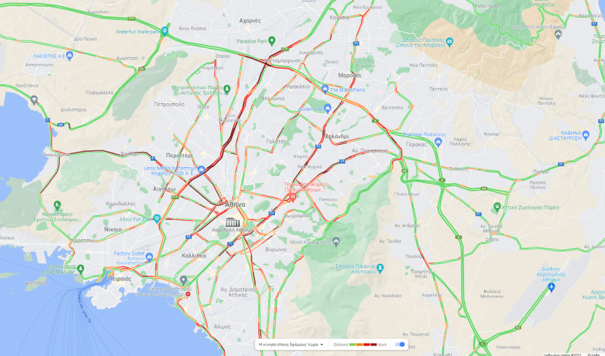 Κίνηση στους δρόμους: Απεργία σήμερα σε μετρό, ηλεκτρικό και τραμ - Μποτιλιάρισμα χιλιομέτρων και κίνηση για γερά νεύρα 