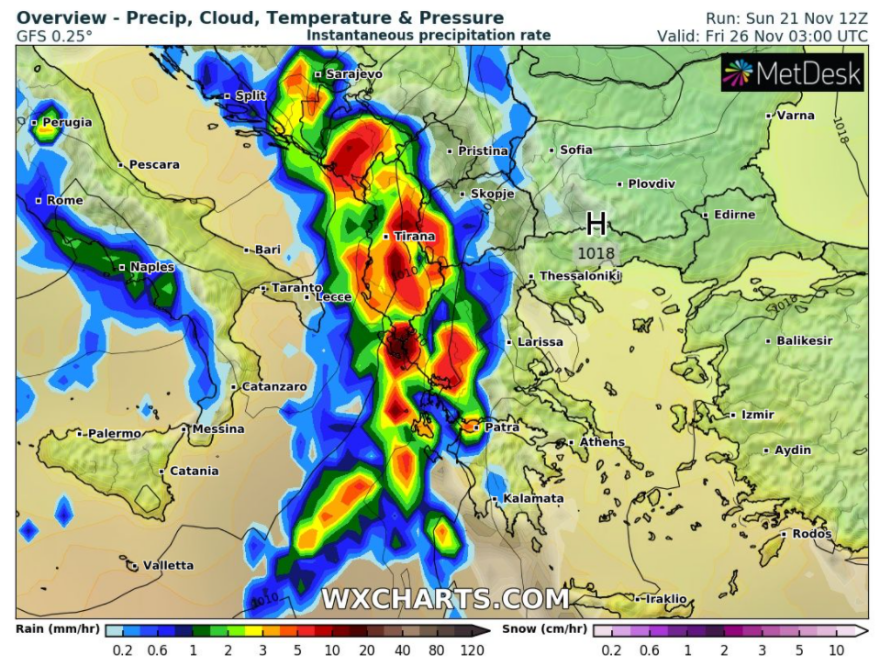 Καιρός: Σε ισχύ το έκτακτο δελτίο επιδείνωσης - Ποιες περιοχές θα επηρεαστούν σήμερα