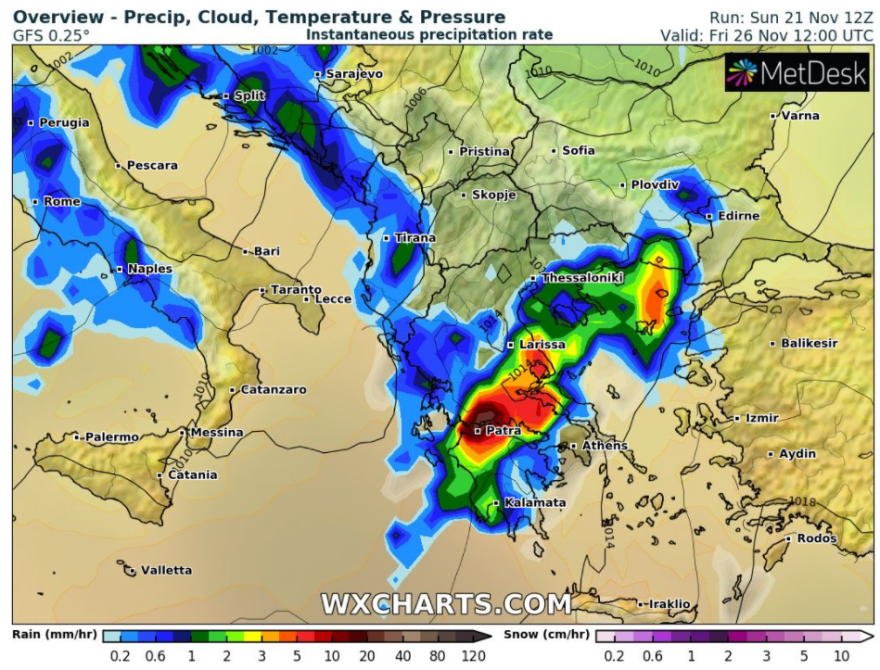 Καιρός: Σε ισχύ το έκτακτο δελτίο επιδείνωσης - Ποιες περιοχές θα επηρεαστούν σήμερα
